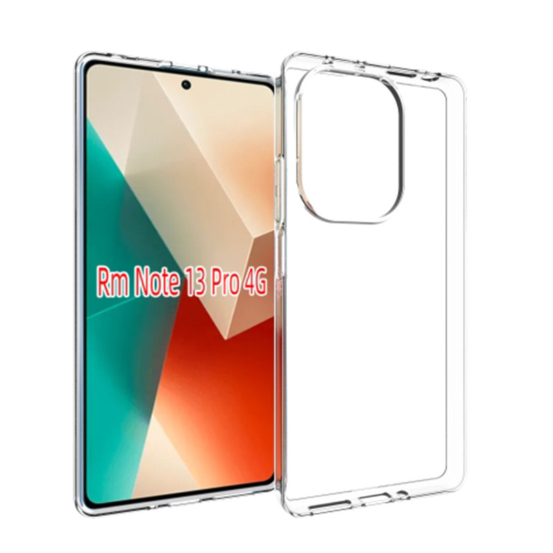 Фото TPU чехол Epic Transparent 1,0mm для Xiaomi Redmi Note 13 Pro 4G / Poco M6 Pro 4G (Бесцветный (прозрачный)) на vchehle.ua