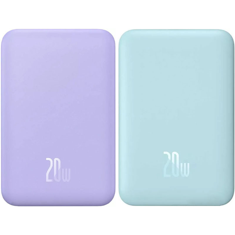 Портативний зарядний пристрій Power Bank Baseus Magnetic Mini OS 20W з БЗП 10000 mAh (PPCX110105)
