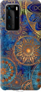 Чохол Золотий візерунок на Huawei P40 Pro