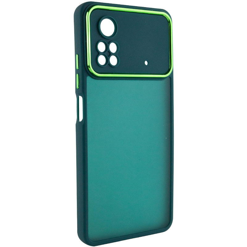

TPU+PC чехол Accent для Xiaomi Poco X4 Pro 5G (Green) 1445021