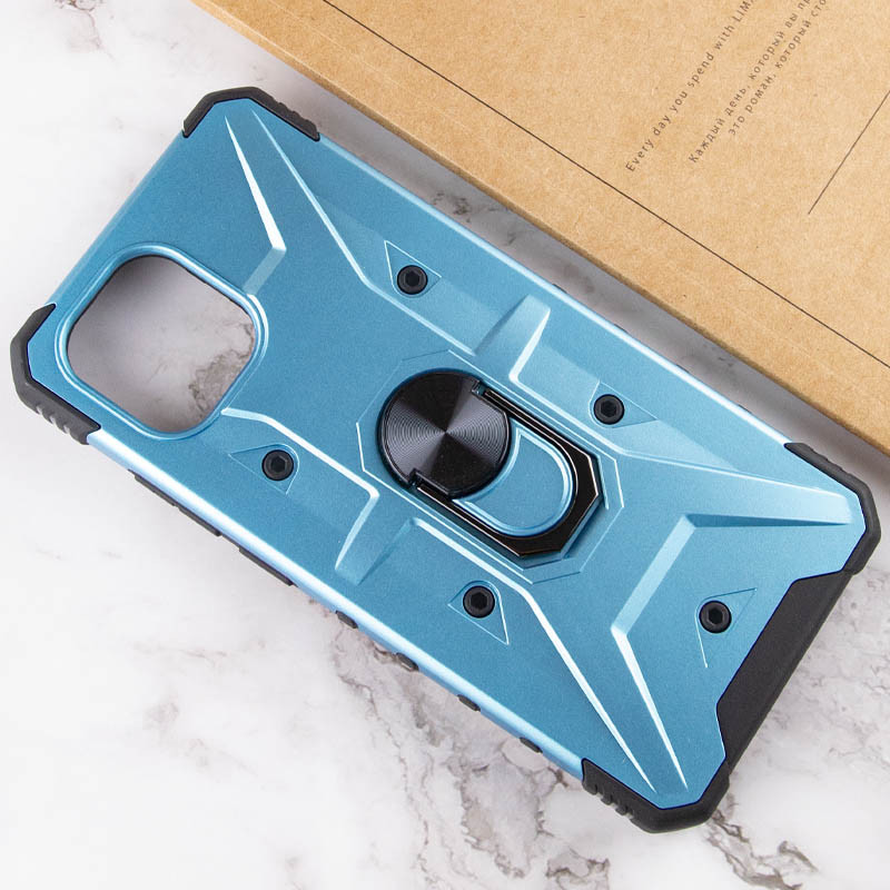 Ударопрочный чехол Pathfinder Ring для Xiaomi Redmi A1 / A2 (Голубой / Light Blue) в магазине vchehle.ua