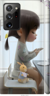 

Чехол Милая девочка с зайчиком для Samsung Galaxy Note 20 Ultra 1060250