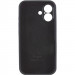 Замовити Чохол Silicone Case Full Camera Protective (AA) на Apple iPhone 16 (6.1") (Чорний / Black) на vchehle.ua