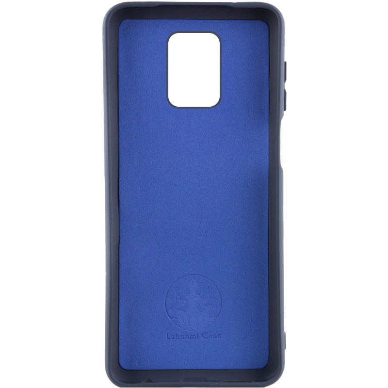 Фото Чохол Silicone Cover Lakshmi (AA) на Xiaomi Redmi Note 9s / Note 9 Pro / Note 9 Pro Max (Синій / Midnight Blue) на vchehle.ua