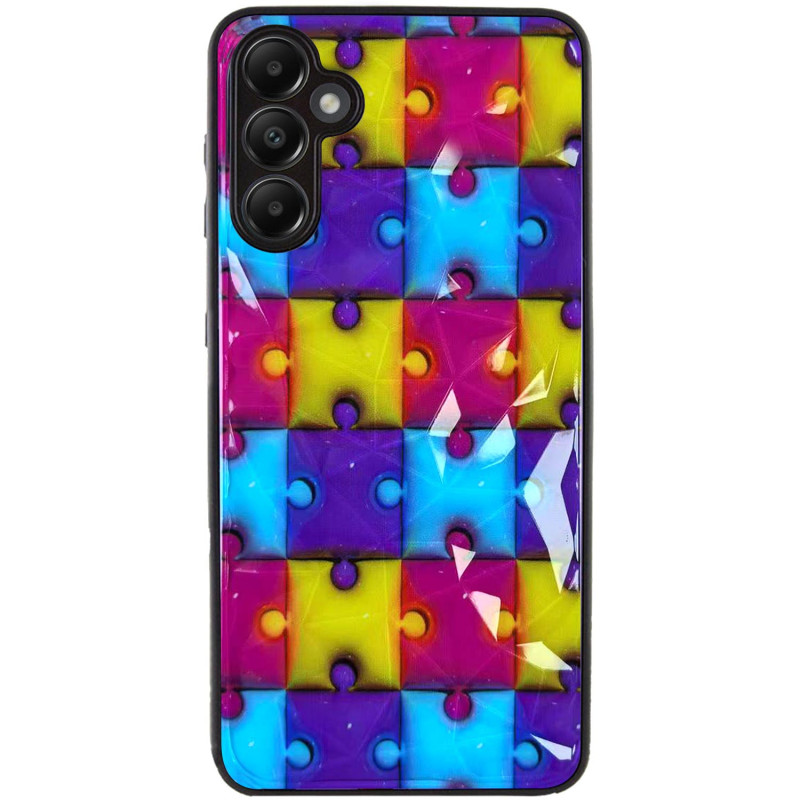 TPU+PC чехол Prisma Fluffie для Samsung Galaxy A36 5G (Puzzle)