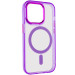 Фото Чехол TPU Iris with Magnetic safe для Apple iPhone 14 Pro (6.1") (Фиолетовый) на vchehle.ua
