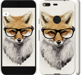 

Чехол Лис в очках для Google Pixel XL 634670