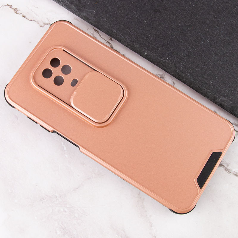 

TPU+PC чохол Lens series для Xiaomi Redmi Note 9 Pro (Rose Gold) 1213120