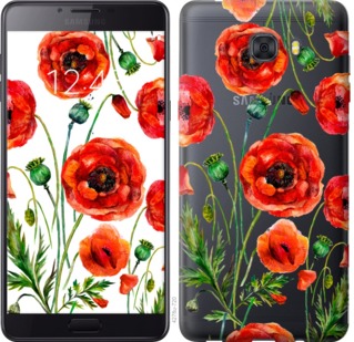 

Чехол Нарисованные маки для Samsung Galaxy C9 Pro 743798
