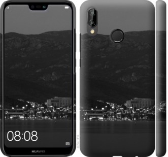 

Чехол Ночь на берегу для Huawei P20 Lite 757874