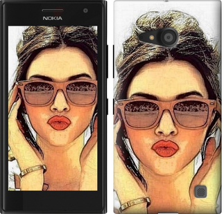 

Чехол Девушка_арт для Nokia Lumia 730 111319