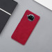 Купить Кожаный чехол-книжка Nillkin Qin Series для Xiaomi Mi 10T Lite / Redmi Note 9 Pro 5G (Красный) на vchehle.ua