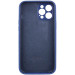Чехол Silicone Case Full Camera Protective (AA) для Apple iPhone 12 Pro (6.1") (Синий / Deep navy) в магазине vchehle.ua