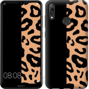 Чехол Пятна леопарда для Huawei Y7 (2019)