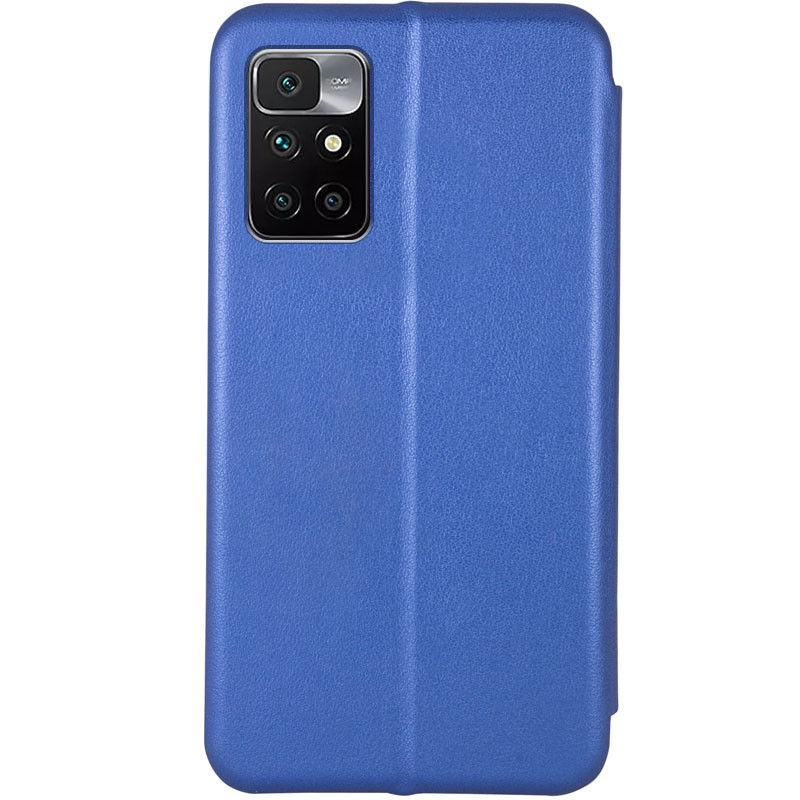 Фото Кожаный чехол-книжка Classy для Xiaomi Redmi 10 (Синий) на vchehle.ua