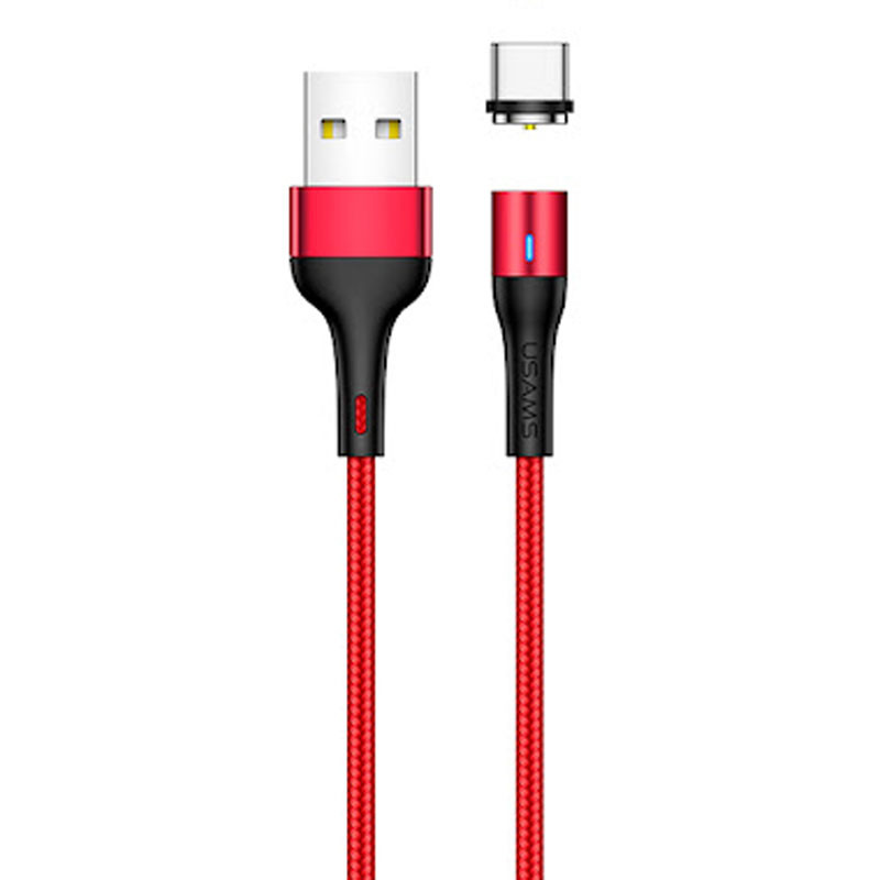 

Дата кабель USAMS US-SJ337 U29 Magnetic USB to Type-C (2m) (Червоний) 1179445