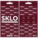 Захисне скло SKLO 3D (full glue) на Oppo Reno 8 Pro (Чорний) в магазині vchehle.ua
