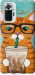 Чехол Зеленоглазый кот в очках для Xiaomi Redmi Note 10 Pro