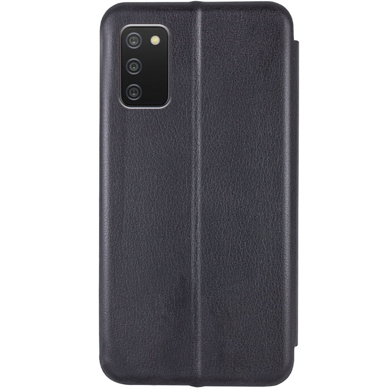 Фото Кожаный чехол-книжка Classy для Samsung Galaxy A03s / A02s (Черный) в магазине vchehle.ua
