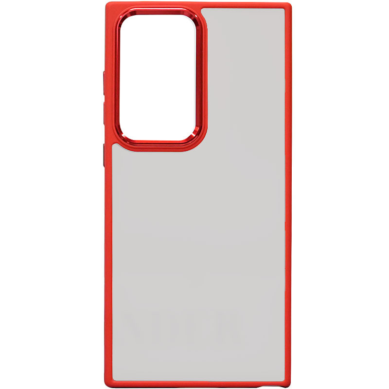 Чехол TPU+PC North Guard для Samsung Galaxy S22 Ultra (Red)