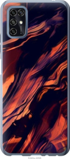 

Чохол Черно-оранжевая абстракция для ZTE Blade V2020 Smart 1405049