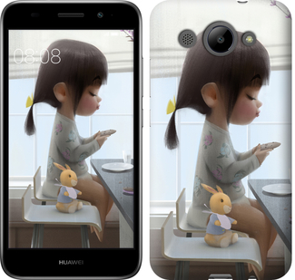 

Чохол Мила дівчинка з зайчиком для Huawei Y3 (2017) 636755