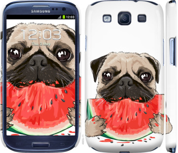

Чохол Мопс і кавун на Samsung Galaxy S3 i9300 843406