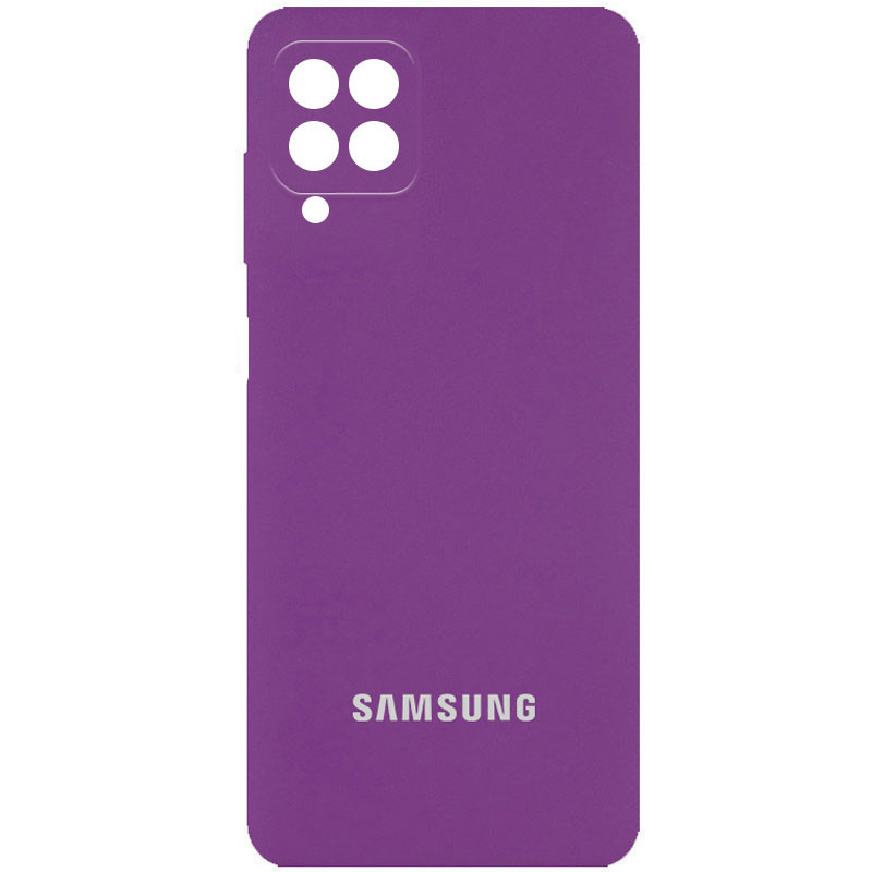 

Чохол Silicone Cover Full Camera (AA) Samsung Galaxy A22 4G / M32 (Фіолетовий / Grape) 1175765