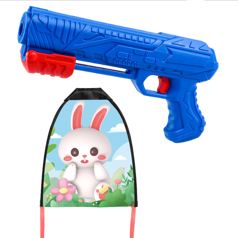 Дитячий пістолет-повітряний змій 592 (Rabbit / Blue)