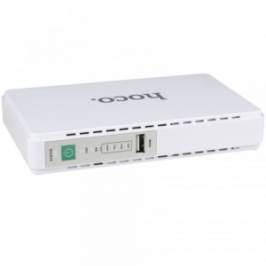 Уценка Источник бесперебойного питания Hoco DB25 Smart Mini UPS для роутеров 5V/9V/12V 8800 mAh