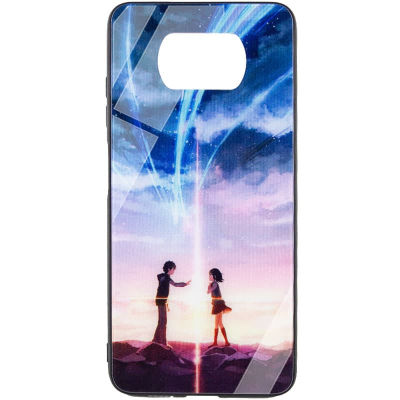 TPU+Glass чехол Diversity для Xiaomi Poco X3 NFC / Poco X3 Pro (Connection)
