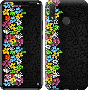 

Чохол квітковий орнамент на Huawei Nova 3 673494