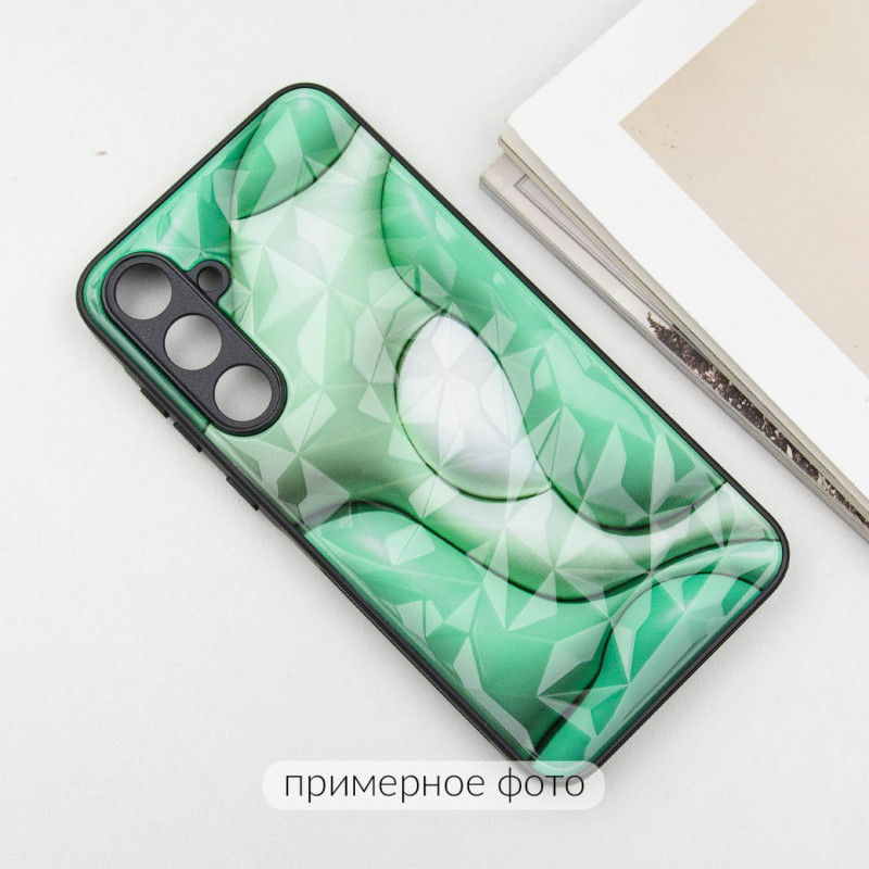 Фото TPU+PC чохол Prisma BubbleGum на Xiaomi Redmi Note 14 5G (3D Green) в маназині vchehle.ua