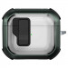 Футляр противоударный Locking Button для наушников Airpods 4 (Apple Green)