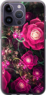 Чехол Абстрактные цветы 3 для iPhone 14 Pro Max