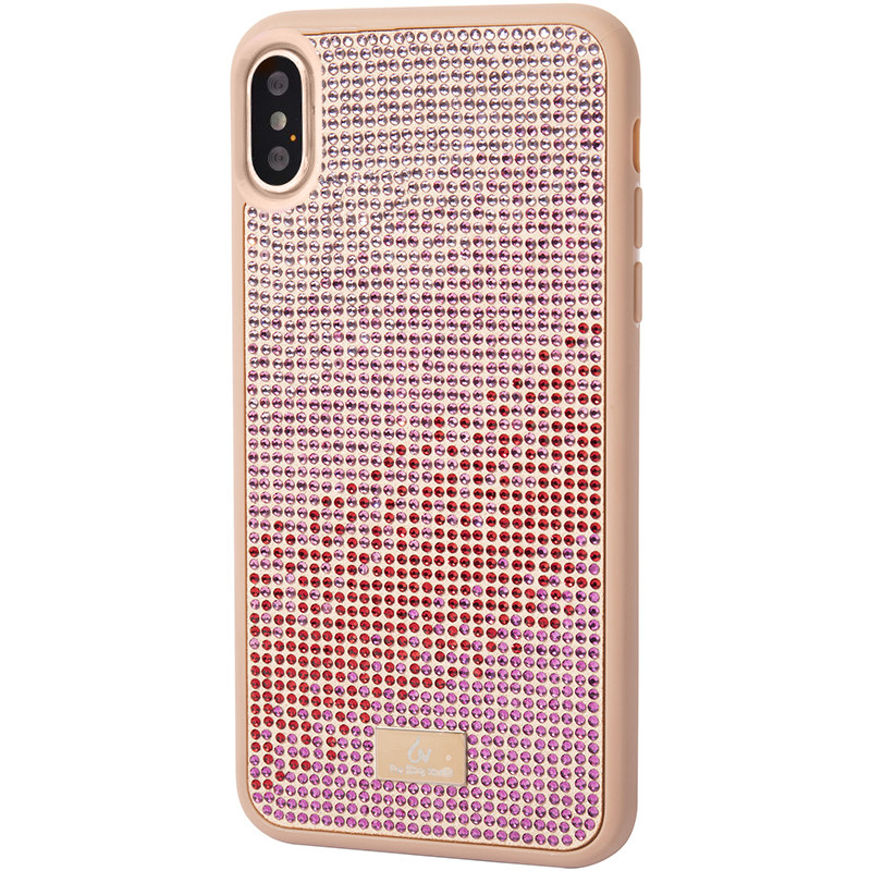 

TPU чохол Bling World Rainbown Design для iPhone X (5.8") (Рожевий) 791270