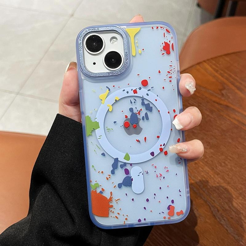 Купити Чохол TPU+PC Flush with Magnetic Safe на Apple iPhone 14 (6.1") (Lazure) на vchehle.ua