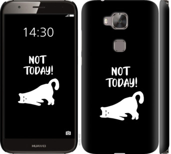 

Чехол Уставший кот для Huawei G8 874526