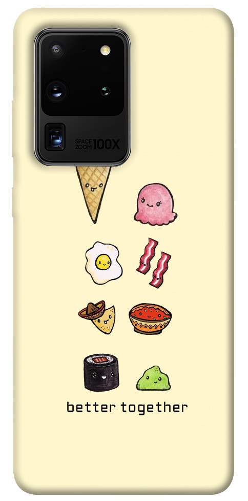 

Чехол Better together для Galaxy S20 Ultra (2020) 1098179