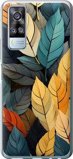 

Чехол Кольорове листя для Vivo Y51 2020 1629446
