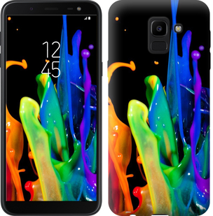 

Чехол брызги краски для Samsung Galaxy J6 2018 654551