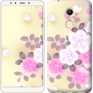

Чехол Японские цветы для Xiaomi Redmi 5 653595