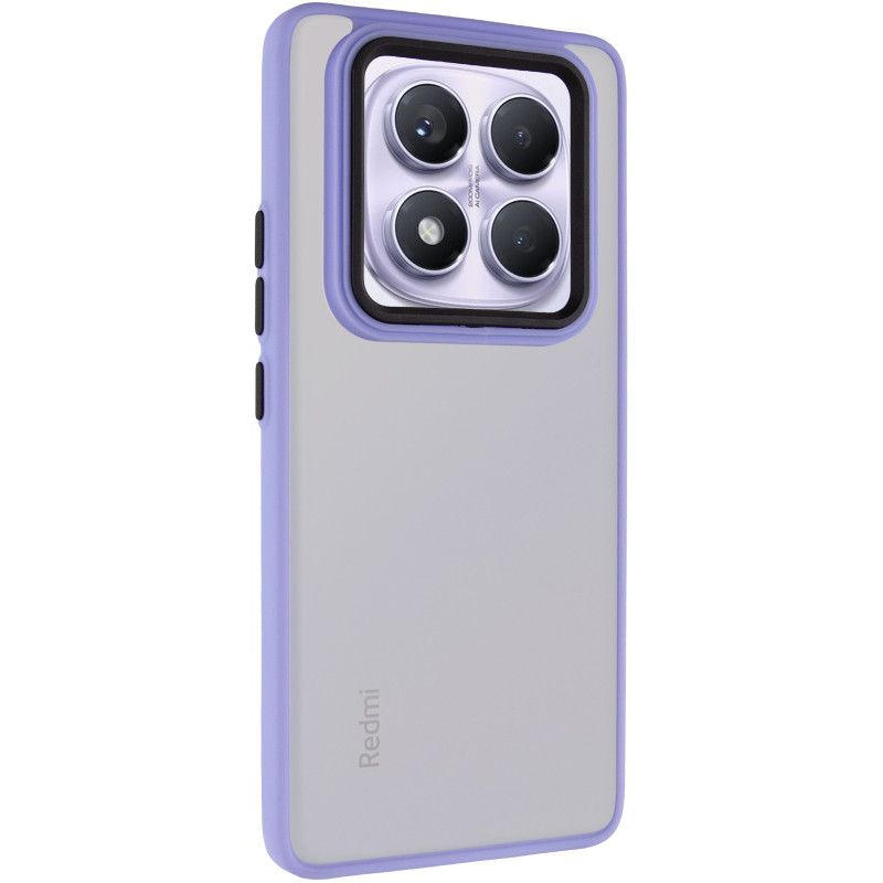 Чехол TPU+PC Lyon Frosted для Xiaomi Redmi Note 14 Pro 4G (Purple)