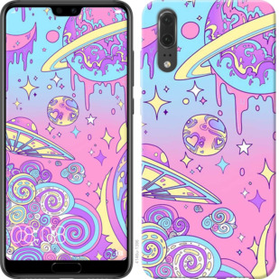 

Чехол Розовая галактика для Vivo IQOO 777528