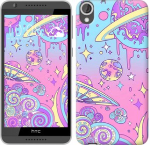 Чохол Рожева галактика на HTC Desire 820