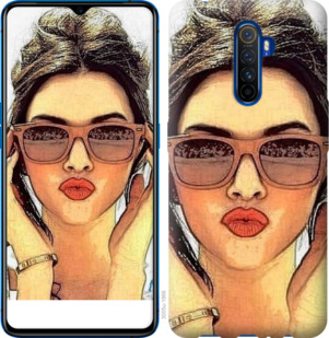 

Чохол Дiвчина_арт на Realme X2 Pro 921212