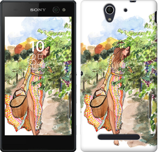 

Чохол на Sony Xperia C3 Девушка Літо 103028