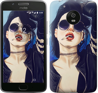 

Чехол Девушка на стиле для Motorola Moto G5 643971