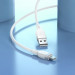 Фото Дата кабель Hoco X109 Energy silicone USB to Type-C (1m) (White) в магазине vchehle.ua