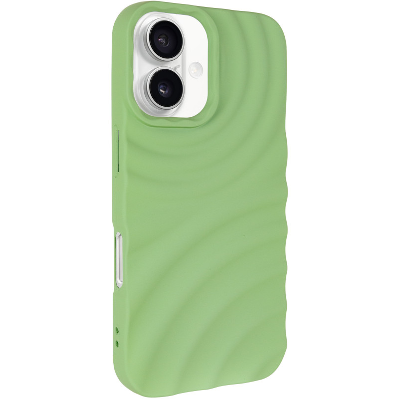 Чохол TPU MonoWave на Apple iPhone 16 (6.1") (Light Green)